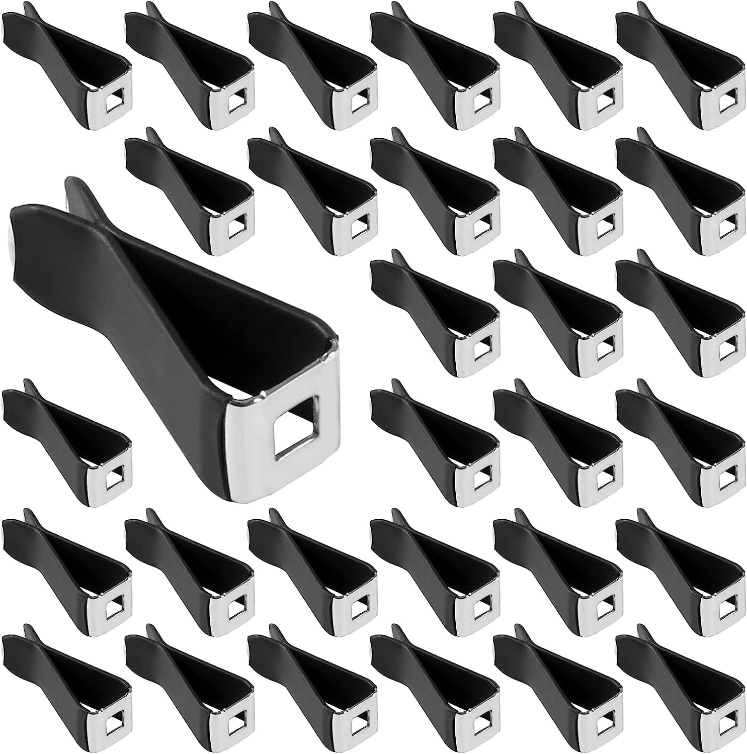 50 Pcs Square Head Car Air Vent Clips Car Air Freshener Vent Square ...
