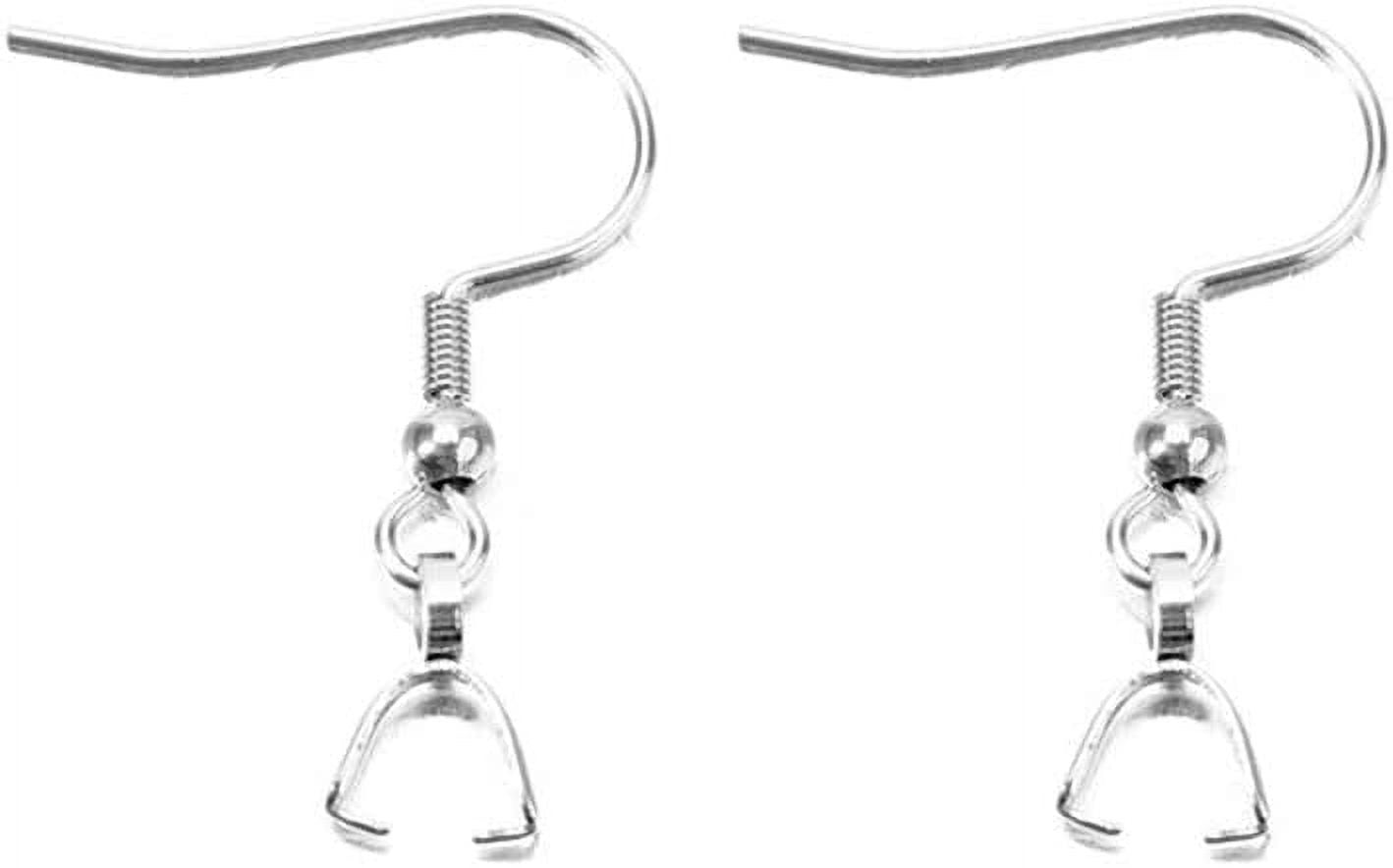 100pcs 20*17mm Gold Antique bronze Ear Hooks Earrings Clasps Findings  Earring Wires For Jewelry Making Supplies Wholesale - AliExpress