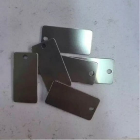 50 Pcs Stainless Steel Garden Labels, Metal Tree Tags, Reusable Garden Markers for Flower Tree Identification, Silver