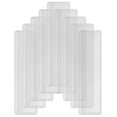 thumbnail image 1 of 50 Pcs Stick on Business Card Holder Clear Notebook Tabs for Binders Labels Plastic Sleeves Cards Shelf Pvc, 1 of 6