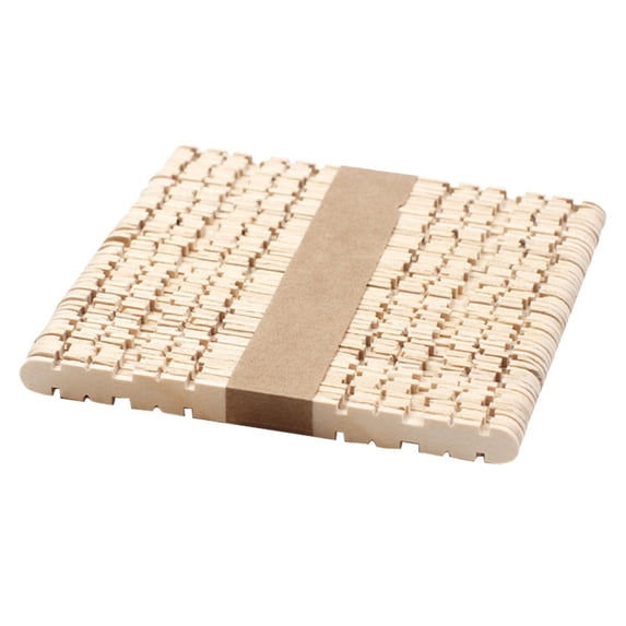 50 Pcs Sticks Ice Cream Sticks Natural Wood Popsicle DIY Sticks