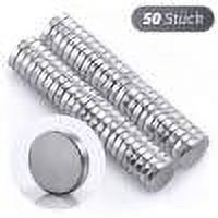 50 Pcs Strong Round Small Rare Earth Magnets, Mini Refrigerator ...