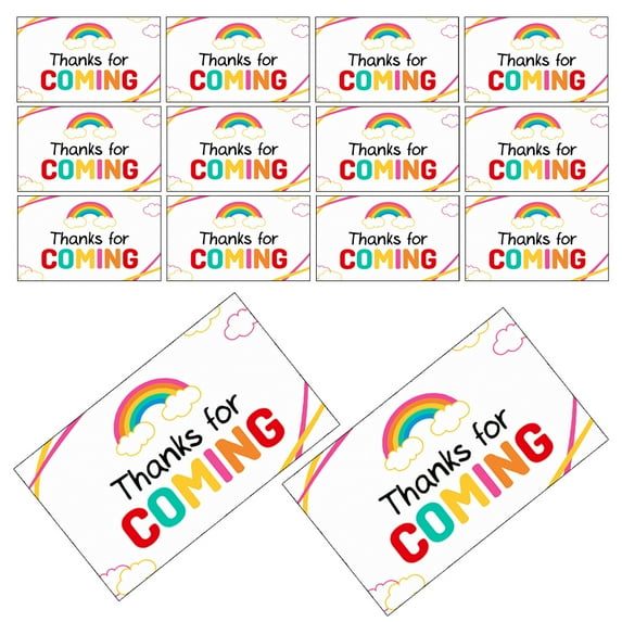 Masteelf 50 Pcs Thank You Cards Small Appreciation Notecards Greeting Cards for Birthdays Christmas Parties Friends and Business