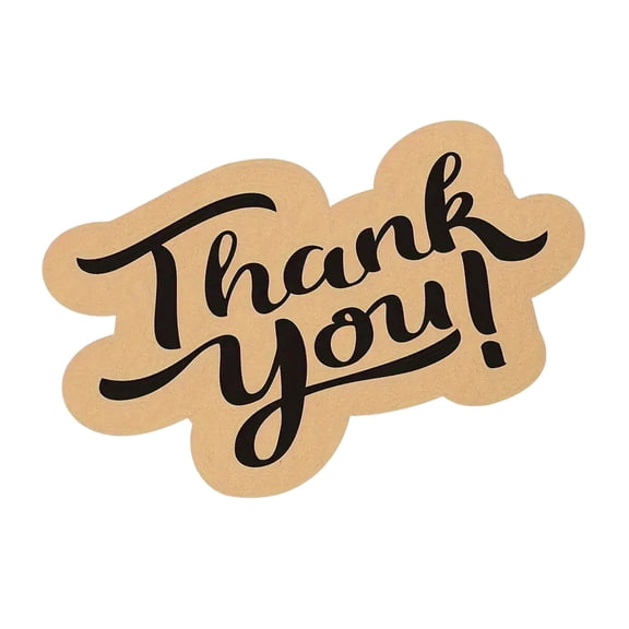 50 Pcs Thank You Cards Green Package Insert Notes For Weddings Birthdays Small Business Owners Smooth Writing Surfaces