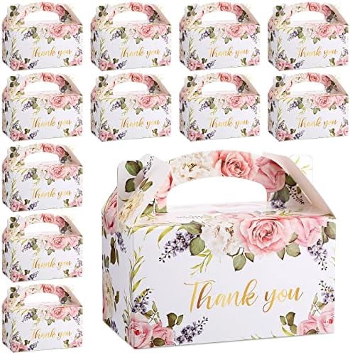 Whaline 12-Pack Strawberry Gift Bags – Clear, Cute & Reusable