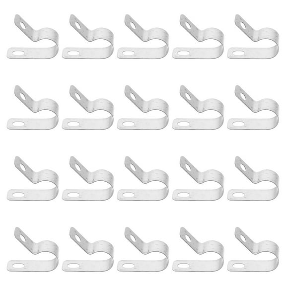 50 Pcs Wire Clamp Electrical Clips Cable Clamps Fasteners for Cord Management Automotive Wires