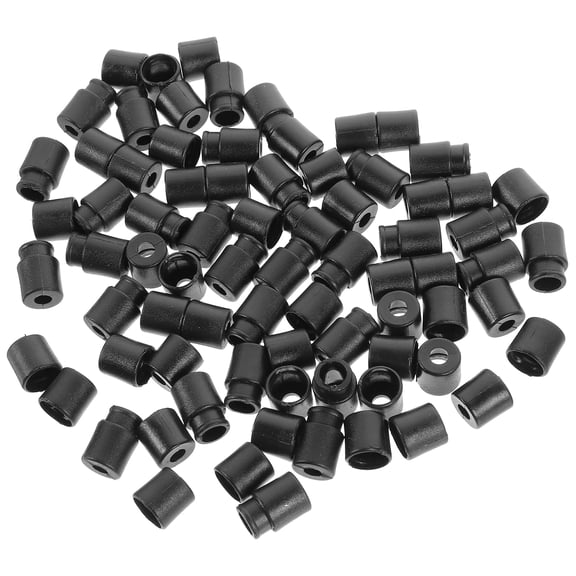 Milisten Lanyard Breakaway Clasps Plastic for Bag Accessories Jewelry Components 50Pcs 2X1in