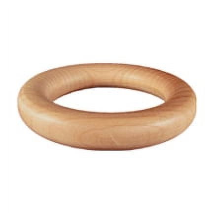 50 Pcs Wooden Toss Rings 2-1/4" outside diam, 1/2" thick, 1-1/4" inside diam