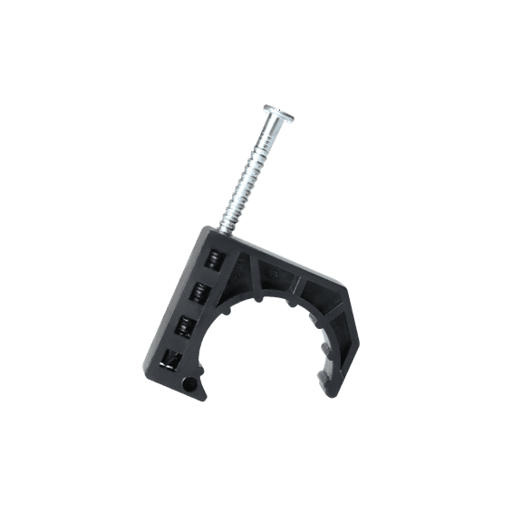 50 Pcs XFITTING 3/4 Inch J-Hook with Nail For Pex Tubing Pipe Support, 26-4-3=50XX