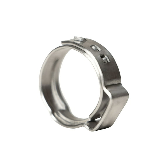 50 Pcs XFITTING 3/8 Inch PEX 304 Stainless Steel Cinch Crimp Ring, 25-6-6=50X