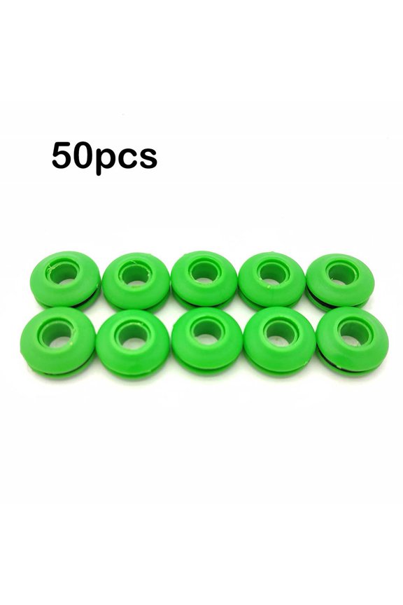 50 Pcs plastic eyelets set round eyelets tarpaulin eyelets solar cover pool