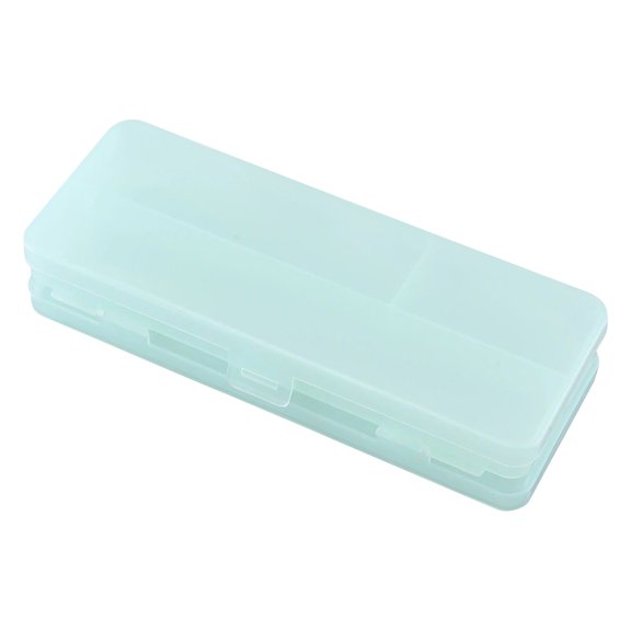 Translucent Matte Pencil Case Student Storage Pencil Case Multifunctional Double-sided Macaron Plastic Pencil Case