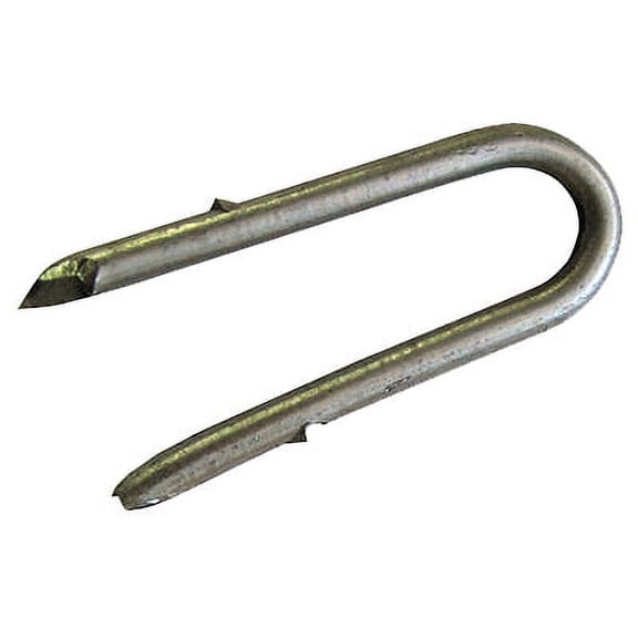 50 Piece 2" 9 Gauge Type III Galvanized Barbed Staples, Each