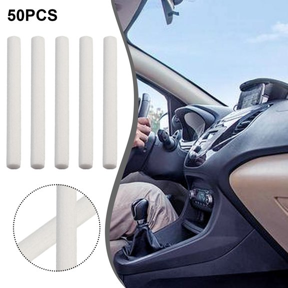 50 Piece Car Humidifier Diffuser Replacement Filter Sponges Refill Sticks Filter