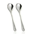 thumbnail image 1 of 50-Piece Dinner Spoons Set, Stainless Steel Spoons , Dessert Spoon, Tablespoon, for Home,Kitchen,Restaurant - Dishwasher Safe, 1 of 5