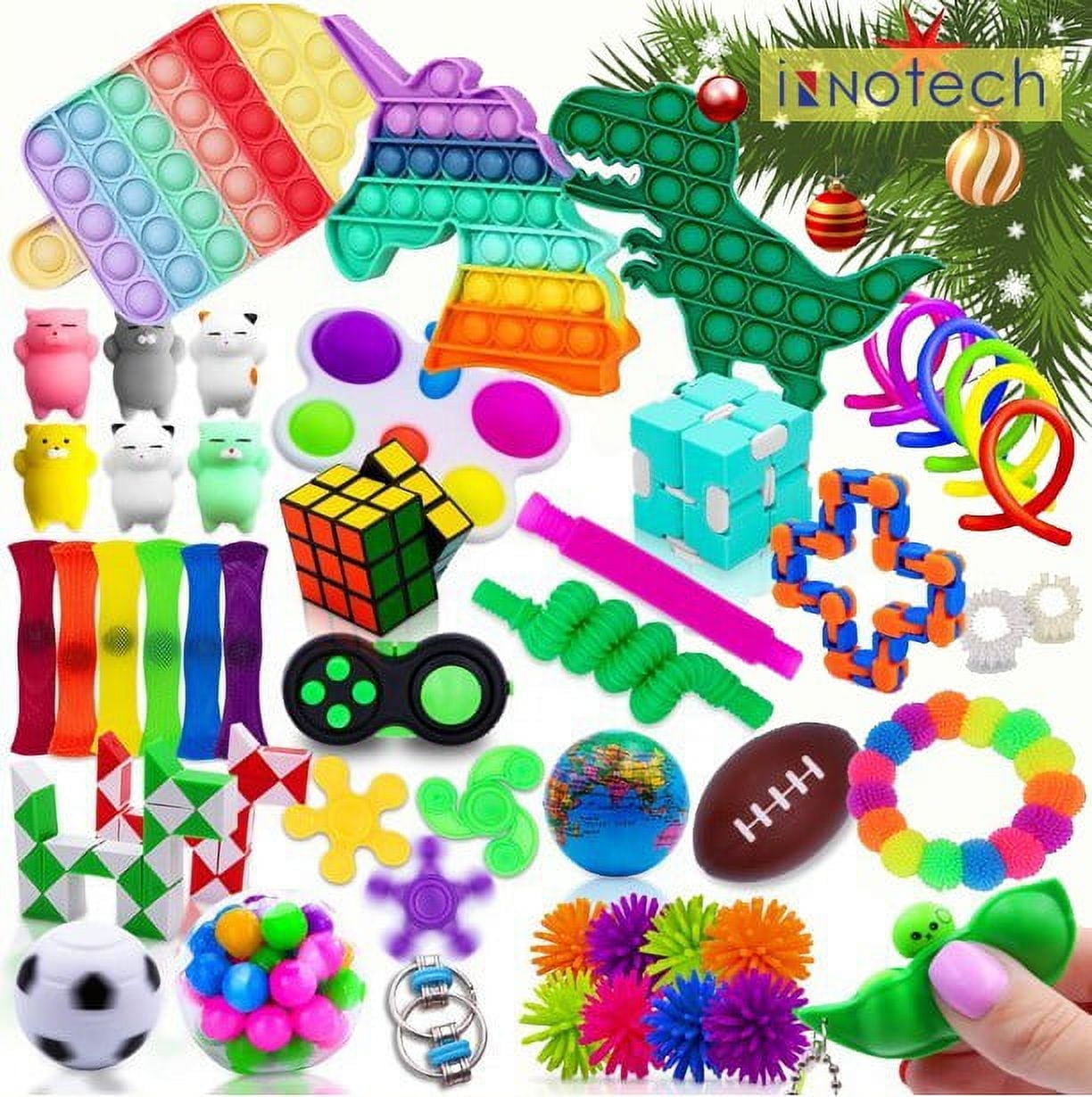 50pc Fidget Toy Pack Sensory Toys for Kids Adults, Classroom