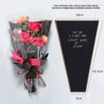 thumbnail image 1 of 50 Piece Flower Bouquet Sleeve Set, Valentine's Day Flower Wrapping Bags, Transparent Flower Sleeves for Florist Arrangements and Gift Bouquet Packaging(Black), 1 of 2