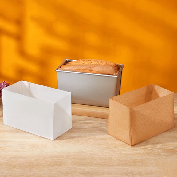 50-Piece Reusable Silicone Bread Loaf Pan Liner Set Non Stick Baking Mat for Effortless Food Release and Cleaning 50PCS