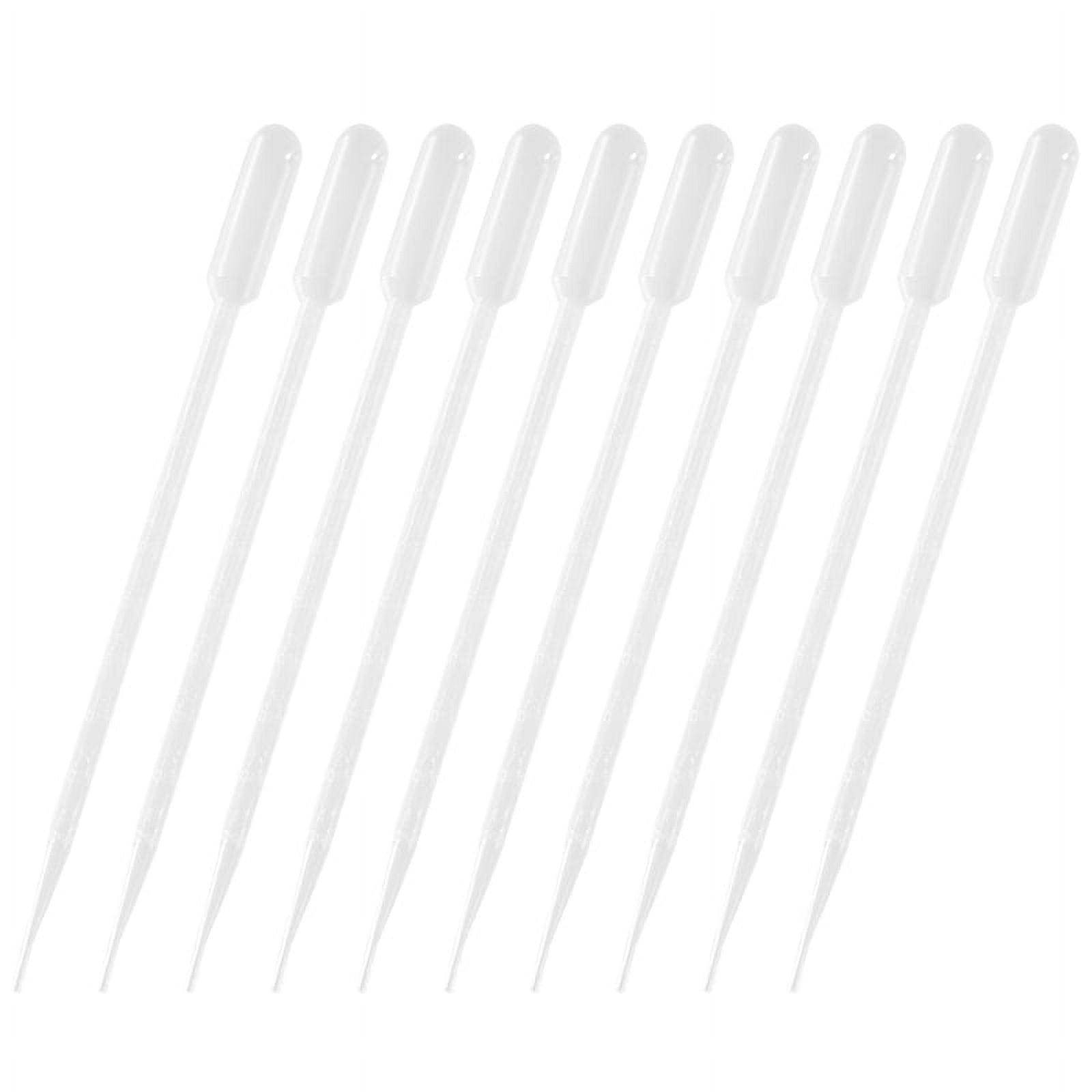 50 Pieces 10ml Clear Plastic Transfer Pipet Pasteur Pipettes Droppers