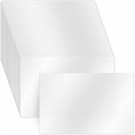 50 Pieces 17×11 Inch Clear Plastic Placemats – Heat Resistant, Washable, Anti Slip – Dining Table/Desktop – Home Decor, Kitchen, & Other