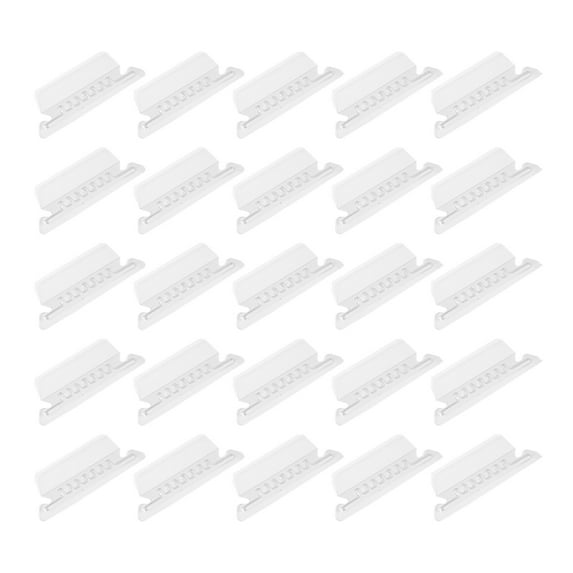 50 Pieces 3.5 Inch Clear Hanging Folder Tabs Hanging File Folder Tabs Clear Tabs for Hanging File Folders, Hanging File Folders with Tabs Office Hanging Files,Universal UNV43313 1/3 Cut Tab (Clear)