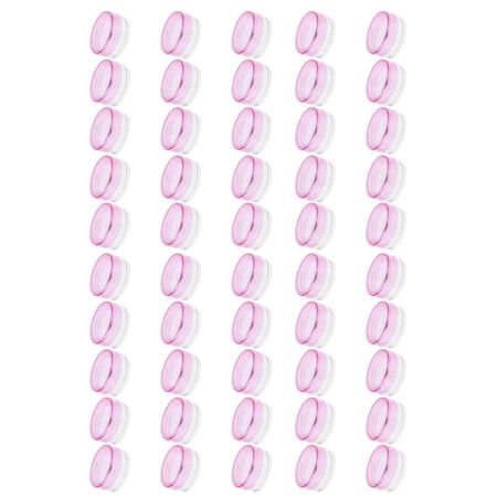 50 Pieces 3g Pot Jars Empty Container - Pink