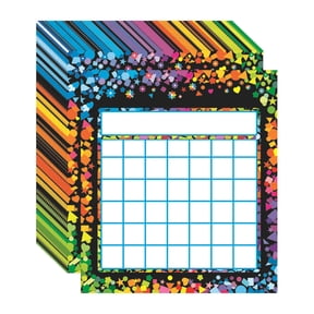 50 Pieces Classroom Incentive Chart Designs Positive Behavior Reward Board for Classroom Student Teacher Family