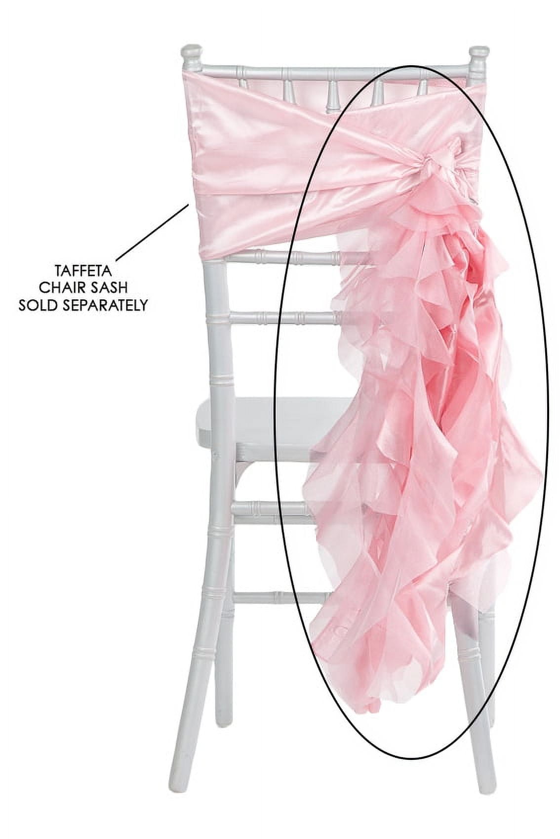 Curly willow chair sash hot sale
