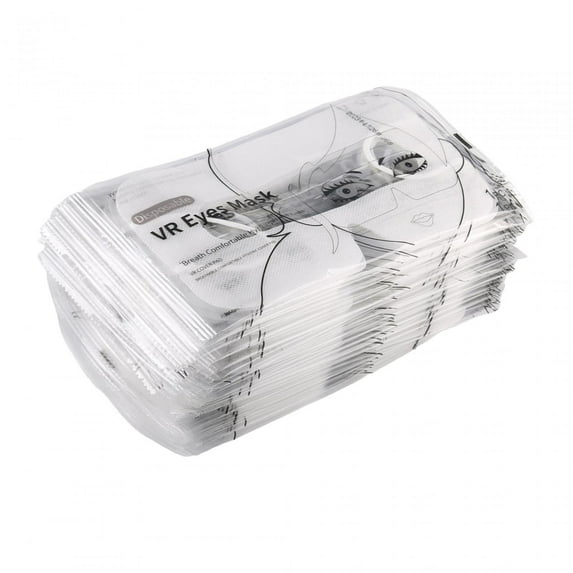 50 Pieces Disposable Eye Universal Accessories Sanitary Eye White