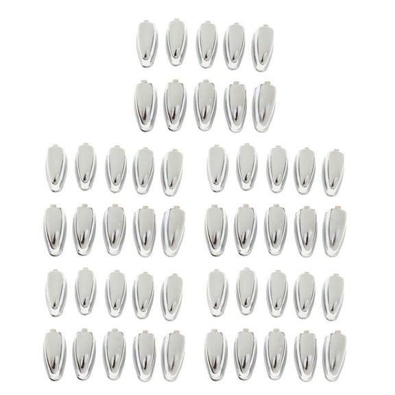 50 Pieces Drum Lug Bass Drum Hooks Percussion Instrument Replacement Parts