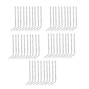 50 Pieces Heavy Duty Hand Sewing Needle Curved Needle Weaving Needle for Upholstery Carpet Canvas Repair