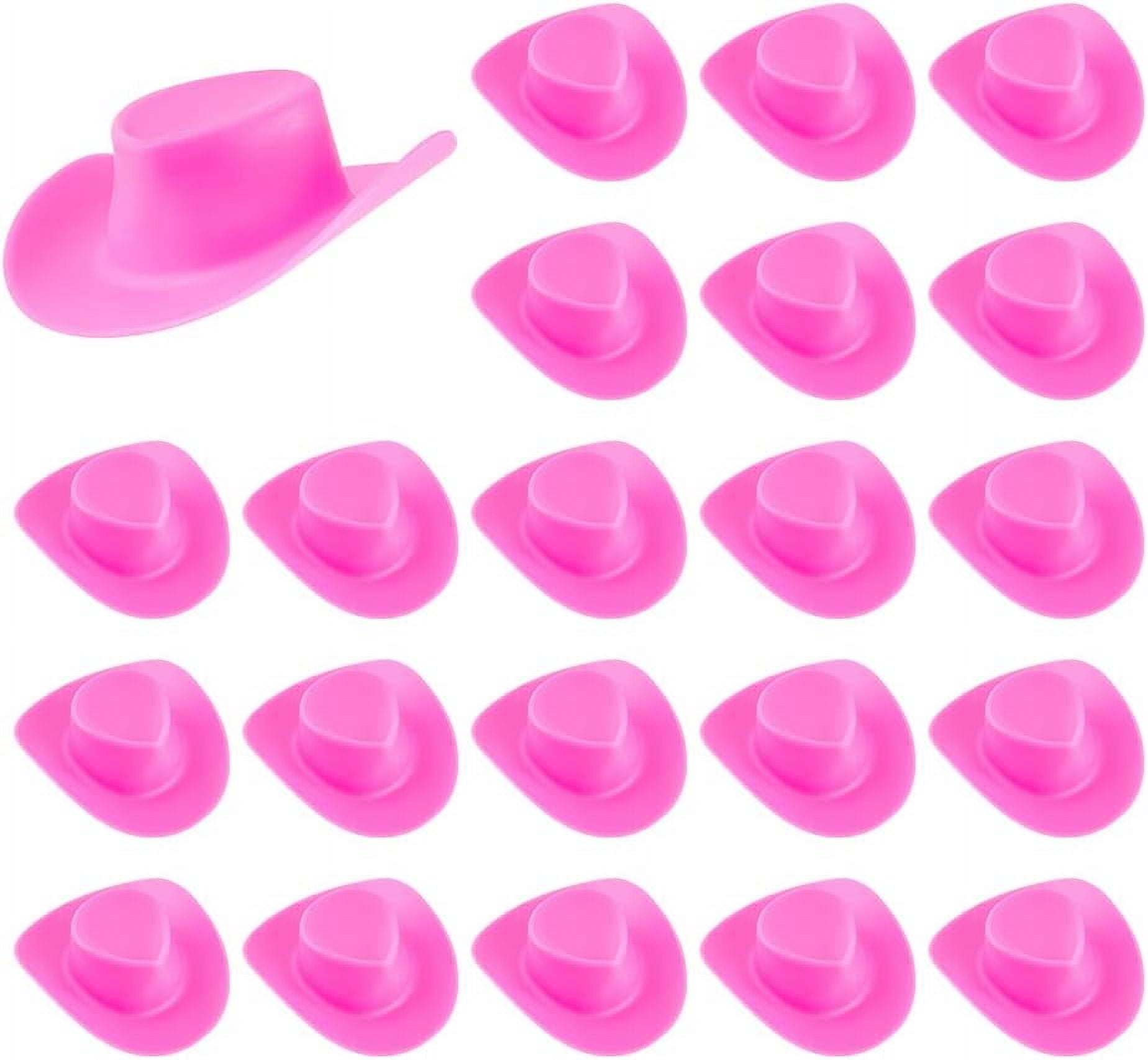 50 Pieces Mini Western Cowboy Hats Hats Plastic Miniature  display picture 1