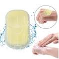 50 Pieces Of Disposable Hand Soap Paper And Portable Hand Soap Tablets