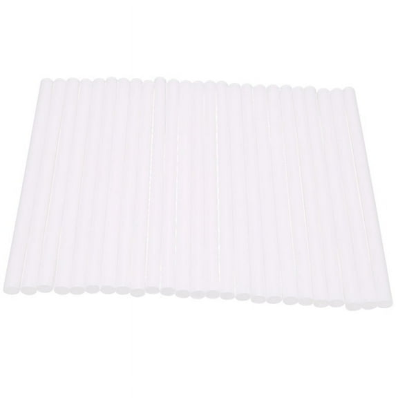 50 Pieces Plastic White Cake Dowel Rods for Tiered Cake Construction and Stacking (0.4 Inch Diameter 9.5 Inch Length),50 x White Cake Dowels,White