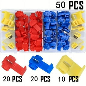 50 Pieces Quick Splices Wire Connectors