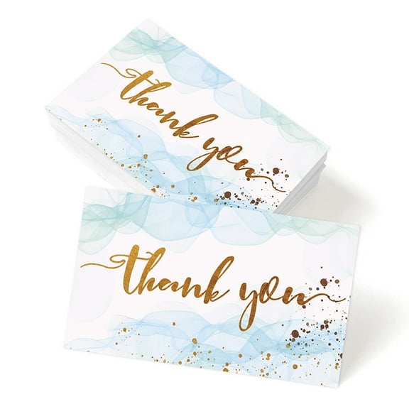 50 Pieces Thank You Cards | Baby Shower & Wedding Thank You Cards | Thank You Notes & Cards for Teacher, Graduation, Business, Holiday, and Christmas | Gifts