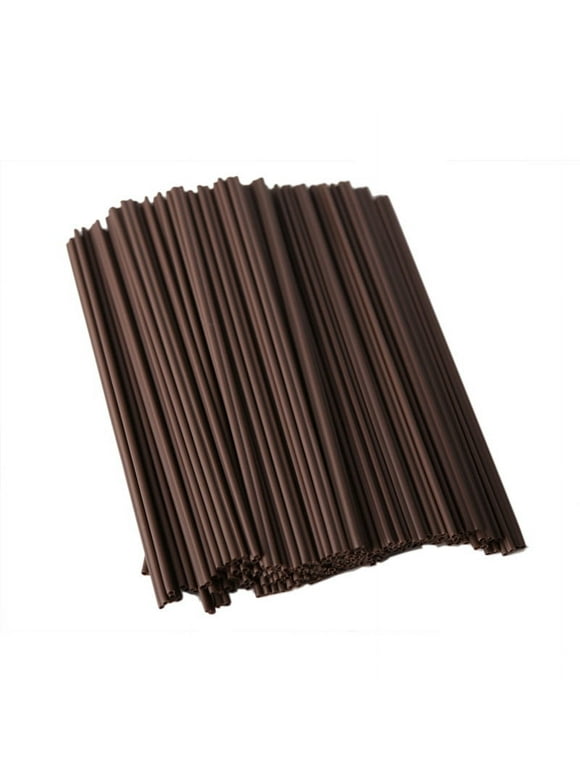 50 Pieces Two Holes Coffee Stirrer Straw 2-in-1 Disposable Plastic Coffee Stir Sticks Coffee Stirrer Straw for Coffee Bars Office Restaurants Home Indoor Outdoor