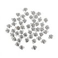 thumbnail image 1 of 50 Pieces Vintage Silver "MADE WITH LOVE" Heart Shape Charms for Sweater Chain, 1 of 7
