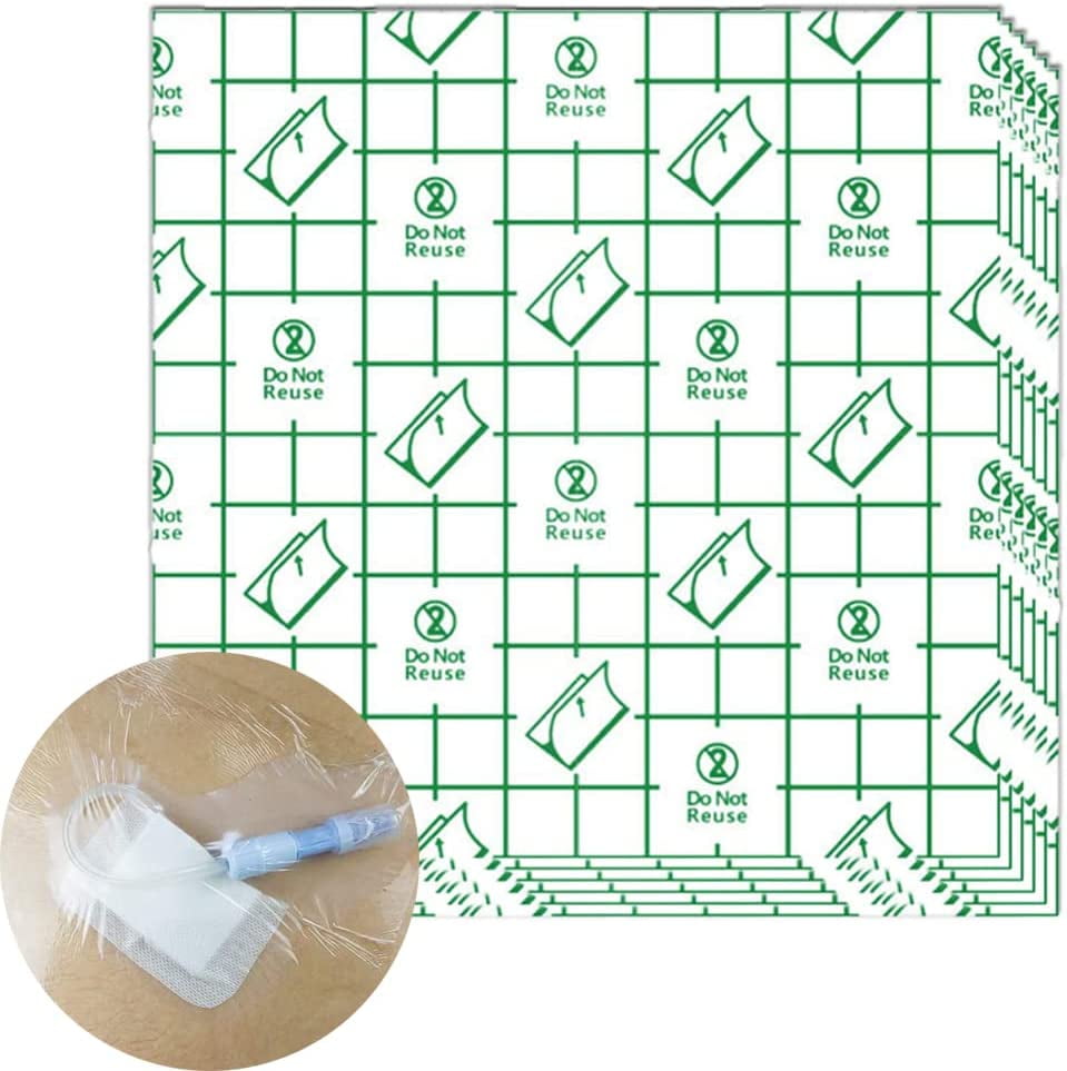 50 Pieces Waterproof Bandages Shower Protection Cover Shields, Patient