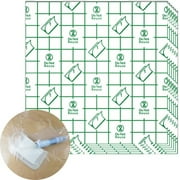 50 Pieces Waterproof Bandages Shower Protection Cover Shields, Patient Transparent Stretch Adhesive Bandages Wound Protector Cover for Showering 8 x 8 Inch (20cm x 20cm)