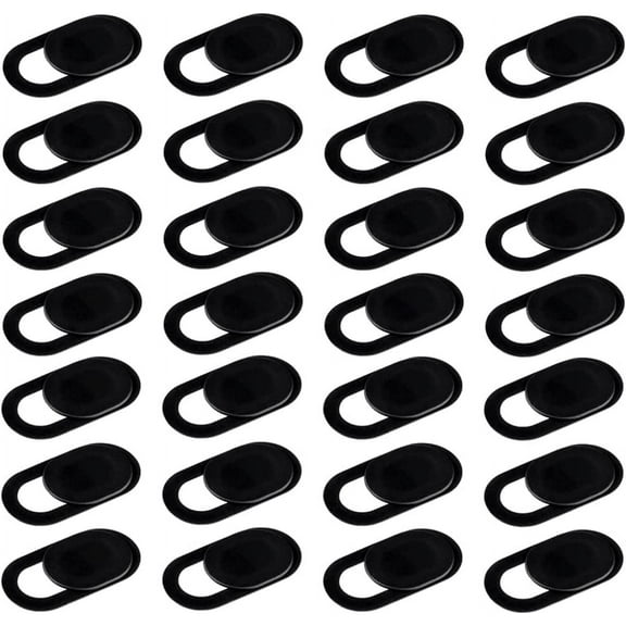 50 Pieces Webcam Cover Slider, 0.027-Inch Ultra Thin Web Camera Protective Privacy Covering Slide Stickers for Computer, Laptop, MacBook Pro/Air, iPhone, Tablet, PC, iPad, iMac