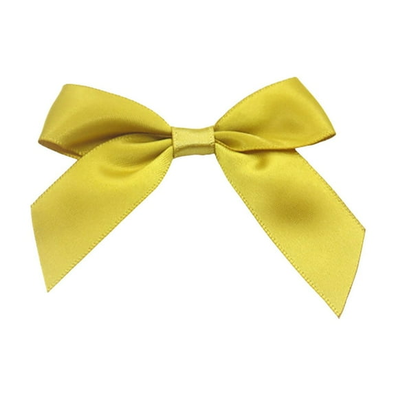 50 Pieces Wrap Bows Satin Ribbon Bows 20mm - Mini Craft Bows for Gift Wrapping, DIY Holiday Birthday Wedding Bag Decorations in Assorted Colors