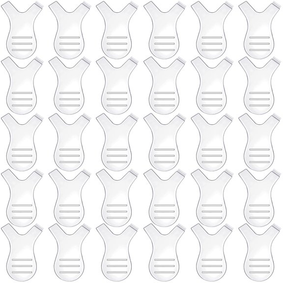 50 Pieces Y Lash Lift Tool Y Shape Eyelash Brush Comb Lash Perm Lift Brush Silicone Grafting Eyelash Lift Brush for Eyelash Extension Makeup Tool