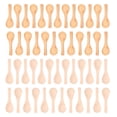 thumbnail image 1 of 50 Pieces of Small Wooden Spoon Mini Natural Spoon Wood Honey Teaspoon for Kitchen (Mixed Color), 1 of 8