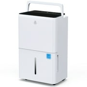 50 Pint Dehumidifier, 4,500 Square Foot Coverage, 2.18 Gallon Bucket Capacity, Ideal for Large Rooms and Basements