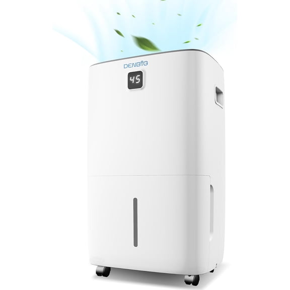 50 Pints Dehumidifier with Pump for Spaces up to 4 500 Sq. Ft at Home with Washable Reusable Air Filter 2 Gal Water Tank Drain Hose for Large & Medium Rooms Basement Bedroom