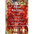 thumbnail image 1 of Recipe Junkies, Pizza Cookbook Recipes: 50 Pizza Recipes 10 Paleo 10 Vegan 10 Gluten Free 10 Vegetarian 10 Kids Pizza Recipes Cookbook (Paperback), 1 of 1