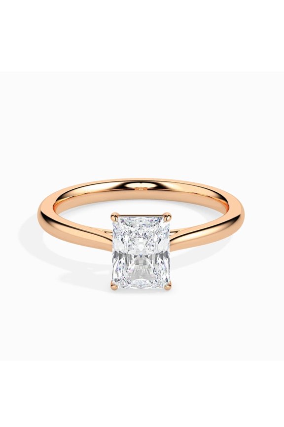 50 Pointer Radiant lab diamond Camila Solitaire Ring