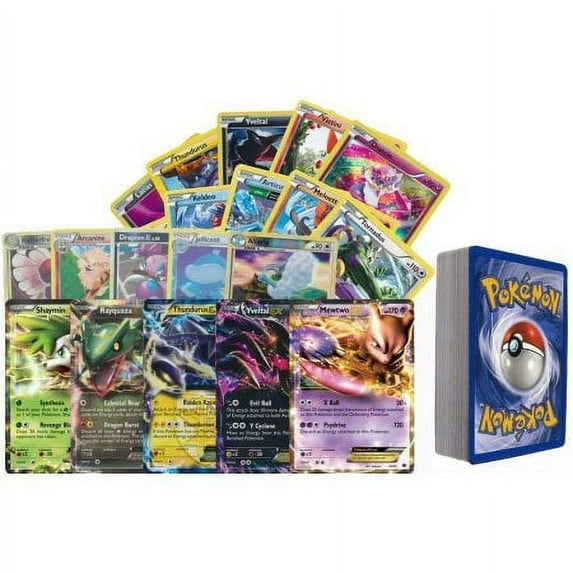 50 Pokemon Card Pack Lot - Featuring Rares, Foils and 1 Legendary EX