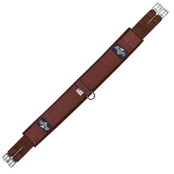 Professional's Choice SMX English Girth: Non-Slip, Comfortable, and Durable Brown / 50"